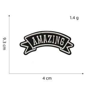 English cloth stickers 3#