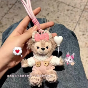 Pink overalls balloon [shirley rose] / Approximately 10cm, comes with a rope stopper