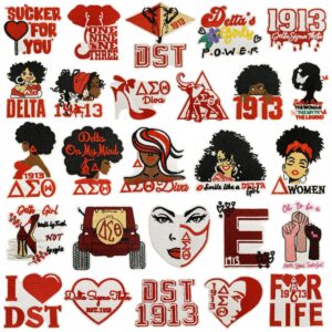 Sorority cloth patch 11#
