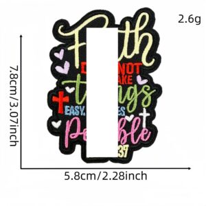Colorful english cloth stickers 2 #
