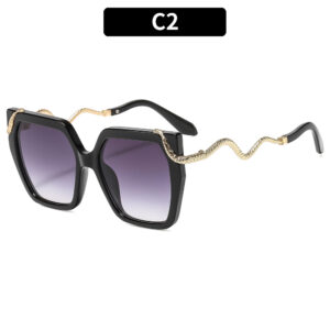 C2-black frame double gray film