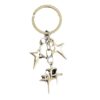 Wholesale Stylish Alloy Star Y2K Keychain Pendant Bag Charm Car Key Accessory Gift