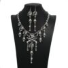 Wholesale Halloween Skull Necklace Ancient Gold Plated Gothic Style Party Wear Fashion Accessory