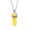 oly-27303ca35de9337cf476fe172253b662 Wholesale Trendy Leaf Pendant Necklace - Handmade Semi-Precious Stone Adjustable Chain Jewelry Accessory