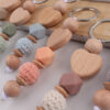 oly-2736acccff73cefc38c547e6165031e5 Wholesale Chic Gray Silicone Keychain Bag Charm for Junior Gift and Everyday Use