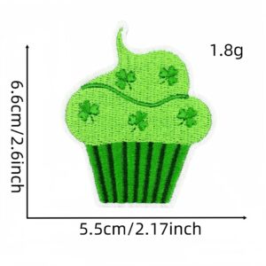 Green cloth stickers 19#