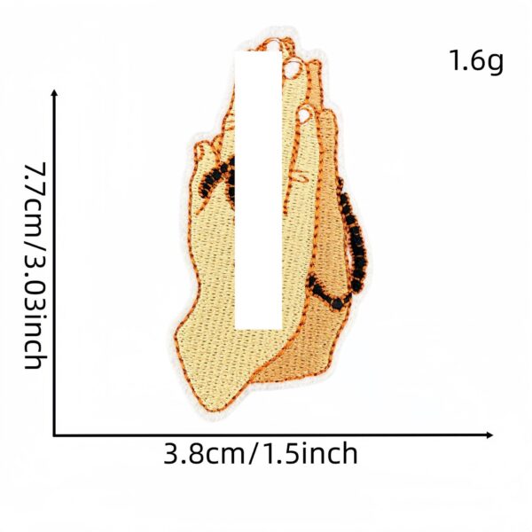 oly-275b68cd024d118a5a3e9355f942e330 Wholesale Cartoon Inspirational English Embroidered Patches Set of 9 Iron-On Decorative Accent for Clothing & Bags