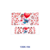 Wholesale 8pcs Cute Love Mini Cup Keychain Sticker