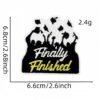 oly-2791d0a9006da130f0524869126a8d9a Wholesale Graduation Season Embroidered Patches – Black Gold Cartoon Design, Polyester Thread, Hot Melt Backing, for Caps & Bags