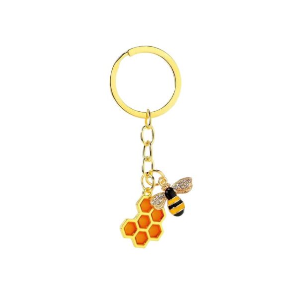 oly-27debf5398ffc672a14f177a6f6ccc76 Wholesale Alloy Bee Pendant Keychain Cartoon Style Fashion Accessory for Party Gifts