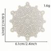 oly-27e5f0aafd0f0fa6dd0579fe9c124200 Wholesale Embroidered Christmas Snowflake Cloth Patch - Decorative Clothing Accessory for Adults