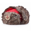oly-28048992c7ab22f1662d87651a81d8f3 Wholesale Red Soviet Ushanka Hat Winter Windproof Unisex Fashion Accessory Gift
