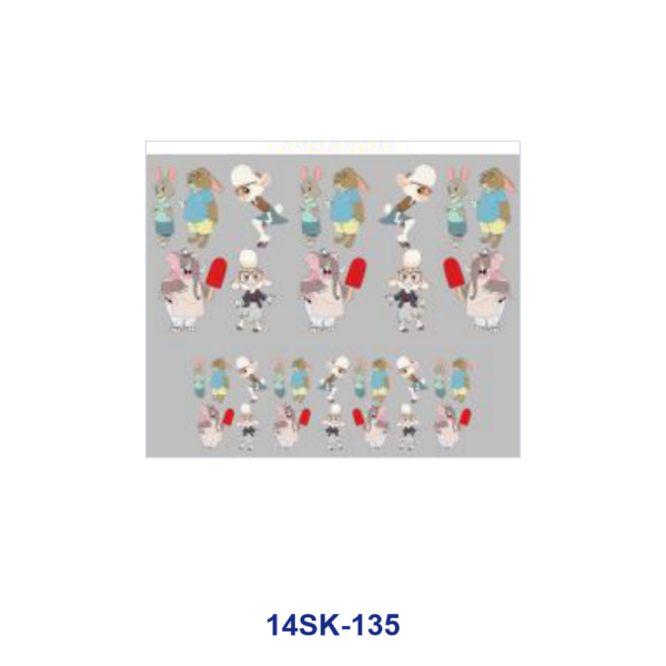 oly-280680ab90fe3d9da57017a79887c786 Wholesale 2/4/8pcs Cute Character Pattern Mini Cup Keychain Sticker OLY Exclusive