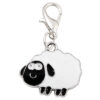 Wholesale Cartoon Sheep Keychain Alloy Electroplated Party Favor Bag Charm Key Ring for Women Resale OLY Exclusive