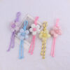 oly-282e971f83e84e14936128507d97f45c Wholesale Fabric Flower Bag Charm and Phone Lanyard Hand Knitted Sequined Accessory Trendy Gift for Resale