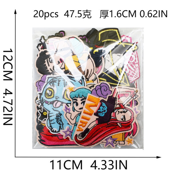 oly-283c2259b646234e1b6c05bd5b05957f Wholesale Embroidered Patch with Cute Blue Cat Design for Clothing Decoration DIY Fashion Accessory