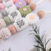 Wholesale Silicone Beaded Lanyard Keychain  Chic ID Badge or Cup Charm for Everyday Accessory