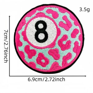 No. 8 billiard cloth sticker 4 #