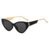 oly-285761991c2c92885081dd73a9f29cbf Wholesale Y2K Cat Eye Retro Sunglasses with Ring Detail UV400 Fashion Sun Protection