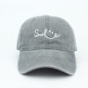 Wholesale Vintage Washed Cartoon Smile Baseball Cap Fashion Accessory Gift