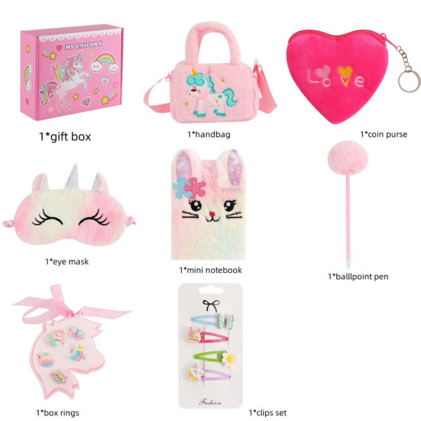 Wholesale Unicorn Notebook & Bag Gift Set for Kids Birthday Party