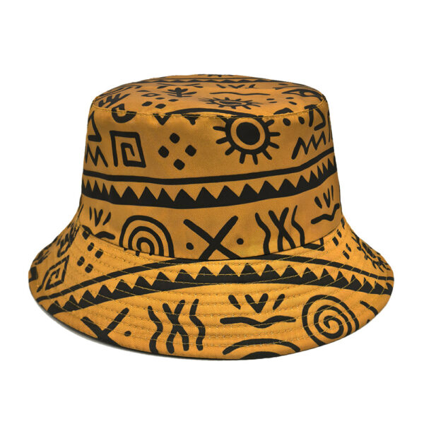 oly-286e3fe4149cfe0a534c18c013c1f551 Wholesale Bohemian Chic Double Sided Printed Bucket Hat for Women Sun Protection Travel