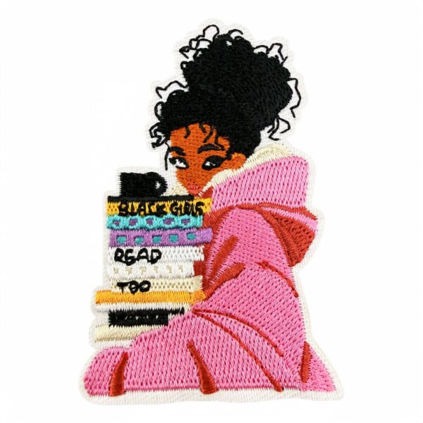 oly-28717eaecadbde02a896956e71322ff4 Wholesale Embroidered Black Girl Empowerment Patch Set Decorative Iron-On Applique for Clothes Bags Boutique Gift