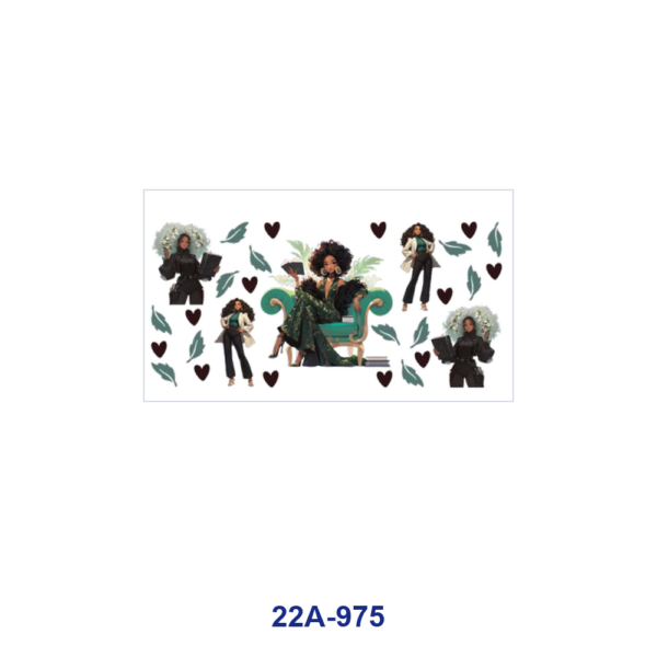 oly-28724cc6888041c1d1c6535e4c16b8e0 Wholesale 5pcs Chic Minimalist Business Woman Book Butterfly Heart Leaf Mixed Decor Prints 16oz Cup UV DTF Wraps