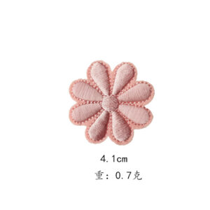 Flower cloth stickers 6#