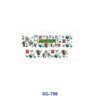 oly-2886b713ff827d3ca058eda472081c06 Wholesale 8pcs Mixed Kids Game Cartoon Character Print 3oz Cup Stickers Wrap OLY Exclusive
