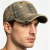oly-289651340678c42cb94612eb9cb92202 Wholesale Retro Distressed Baseball Cap Breathable Adjustable for Men Women Everyday Fashion Accessory