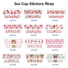 oly-28b788e79dd95cc5571a95aedb6e2843 Wholesale 8pcs Mixed Cute Strawberry Girl Cartoon Print 3oz Cup Stickers Wrap