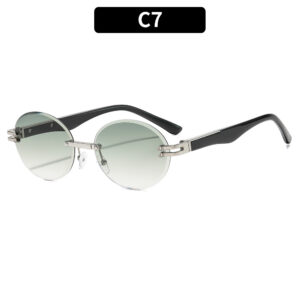 C7-Silver Frame Double Green Film