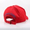 Wholesale Classic Red Canvas Baseball Cap Sunshade Hat Fashion Accessory