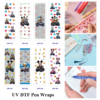 Wholesale 2/8/16pcs UV DTF Stickers Cartoon Mouse Duck Car Print Pen and Bookmark Stickers OLY Exclusive