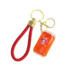Wholesale Acrylic Crushed Ice Oil-In Keychain Cute Cartoon Design Business Gift Boutique Keychain Accessory OLY Exclusive