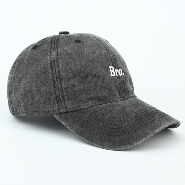 oly-2944d15ad0ba2e33ed7a15108be6267a Wholesale Embroidered Letter Vintage Washed Baseball Cap Trendy Casual Hat for Men
