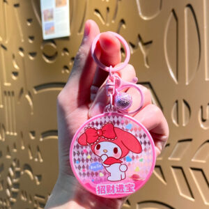Oil-filled Sanrio round plate-Melody / Single OPP bag packaging