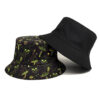 oly-2995f5354e80af0eed986fd83075d991 Wholesale Skull Pattern Double Sided Fisherman Hat Sun Protection Short Brim Fashion Accessory