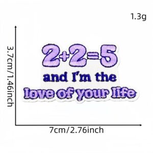 Inspirational english cloth sticker 7#