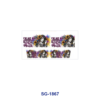 oly-29b5566d3567bc38cc11d44e29e1a80e Wholesale 8pcs Cartoon Character, Floral, Biker Girl, Mama Letter and Heart Pattern 3oz Cup Stickers Wrap OLY Exclusive
