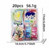 Wholesale Trendy Cartoon Colorful English Embroidered Quote Patches Decorative Clothing Accents DIY Craft Supply