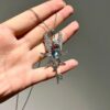 oly-29d0a2a72ef3e6211bd2997013d82036 Wholesale Vintage Angel Wing Pendant Necklace Moonlight Gem Fashion Jewelry Accessory Boutique Resale