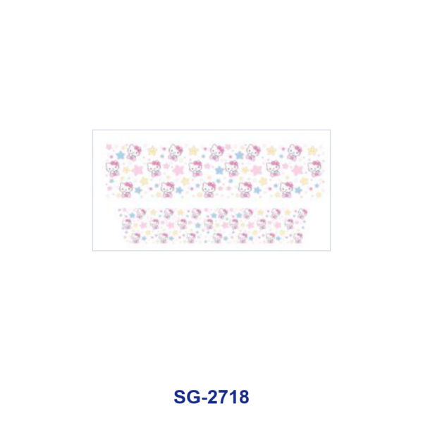 Wholesale 8pcs Mixed Variety Figure Floral Print 3oz Cup Stickers Wrap OLY Exclusive