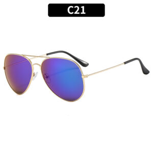 C21-gold frame green Mercury