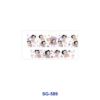 Wholesale 8pcs Kawaii Cartoon Doodle 3oz Cup Stickers Wrap OLY Exclusive