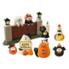 Wholesale Halloween Cat Resin Figurine Japanese Style Decorative Accent Gift for Collectors