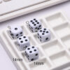 oly-2a1462a1675438253d39156cb0533d6b Wholesale Acrylic Solid Color Dice Beads for Bag Charm Keychain DIY Accessories