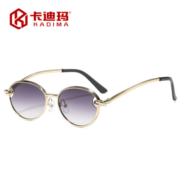 Wholesale Retro Cat Eye Sunglasses Metal Frame UV400 Party Outdoor Fashion Accessory