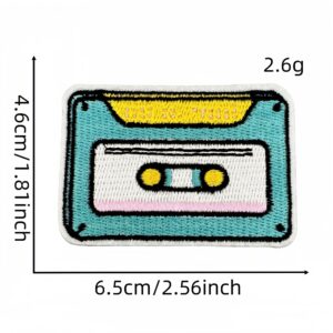 Music game cloth stickers 4#